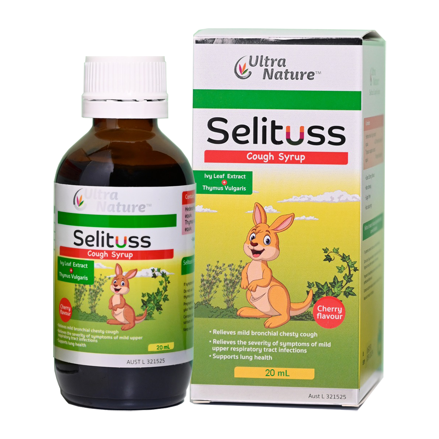 Selituss Cough Syrup 100ml - Siro ho thảo dược nhập khẩu Úc